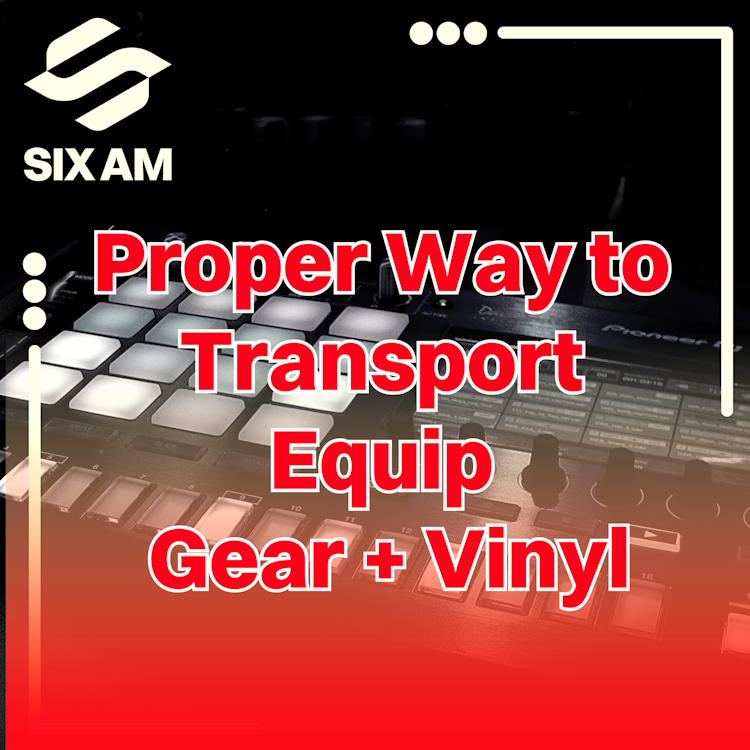 Pro Audio: Transporting Equipment Gear + Vinyl