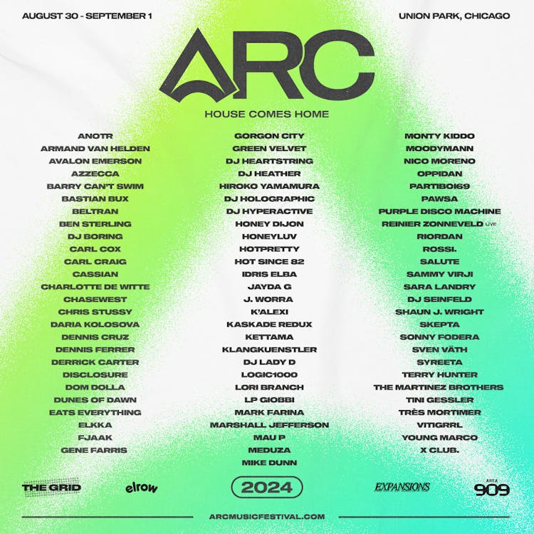 ARC Music Festival Announces Lineup for 2024 Edition