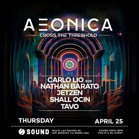 AEONICA - Cross The Threshold Ticket Giveaway